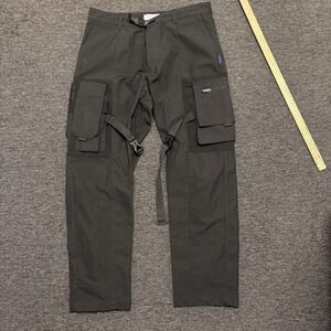 Reindee Lusion Men's Steven Waterproof Technical Cargo  Pants Black Size Lg NWOT